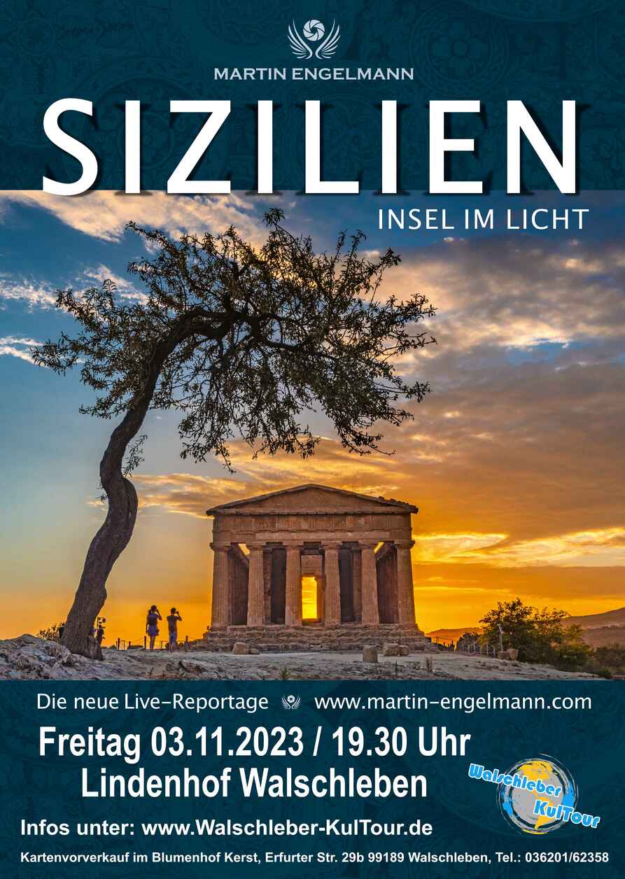Sizilien Insel im Licht